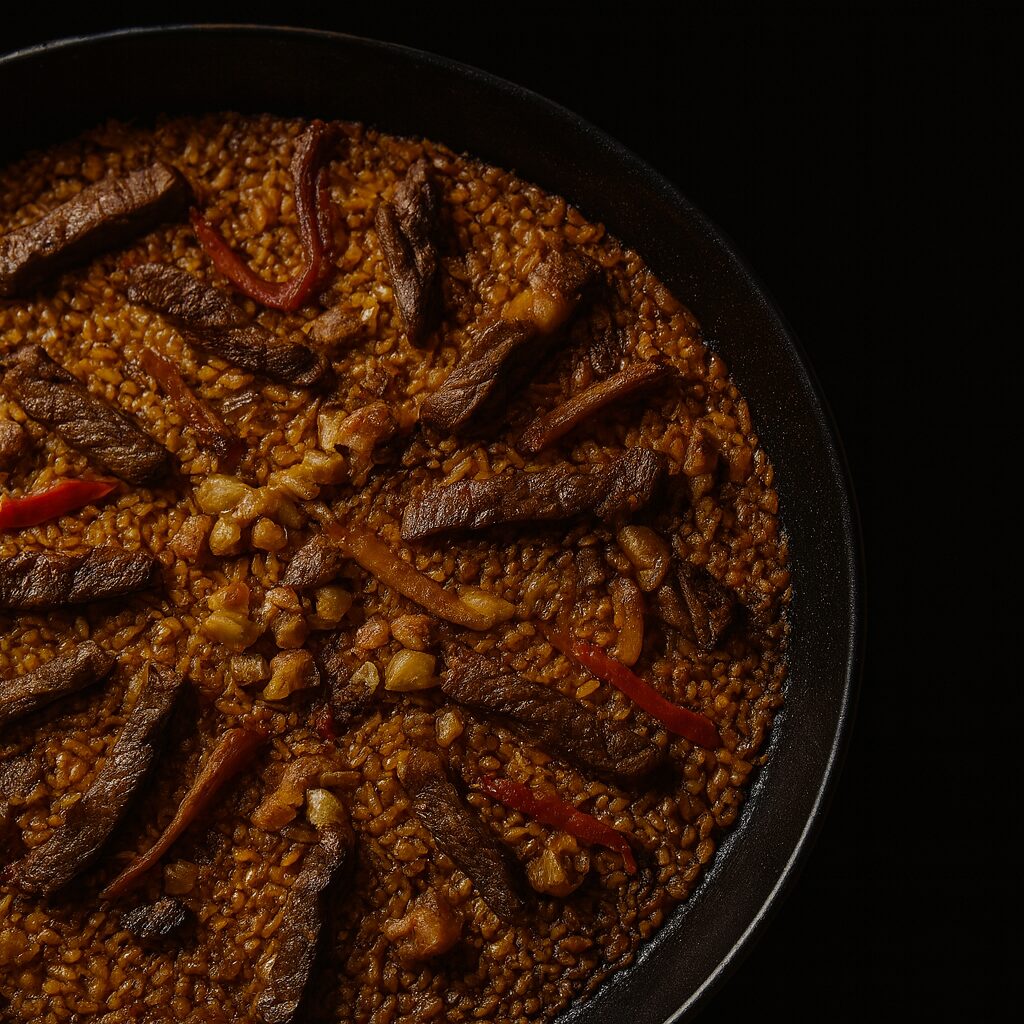 Experience de Paella de Secreto Ibérico.